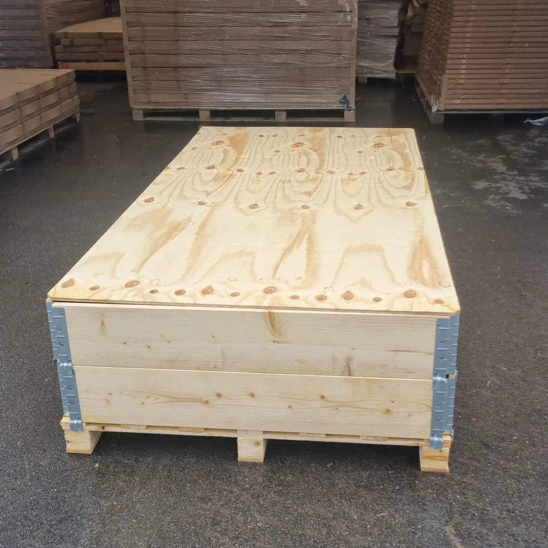 Bac de culture en bois pour serre de jardin en polycarbonate AtmoSerre
