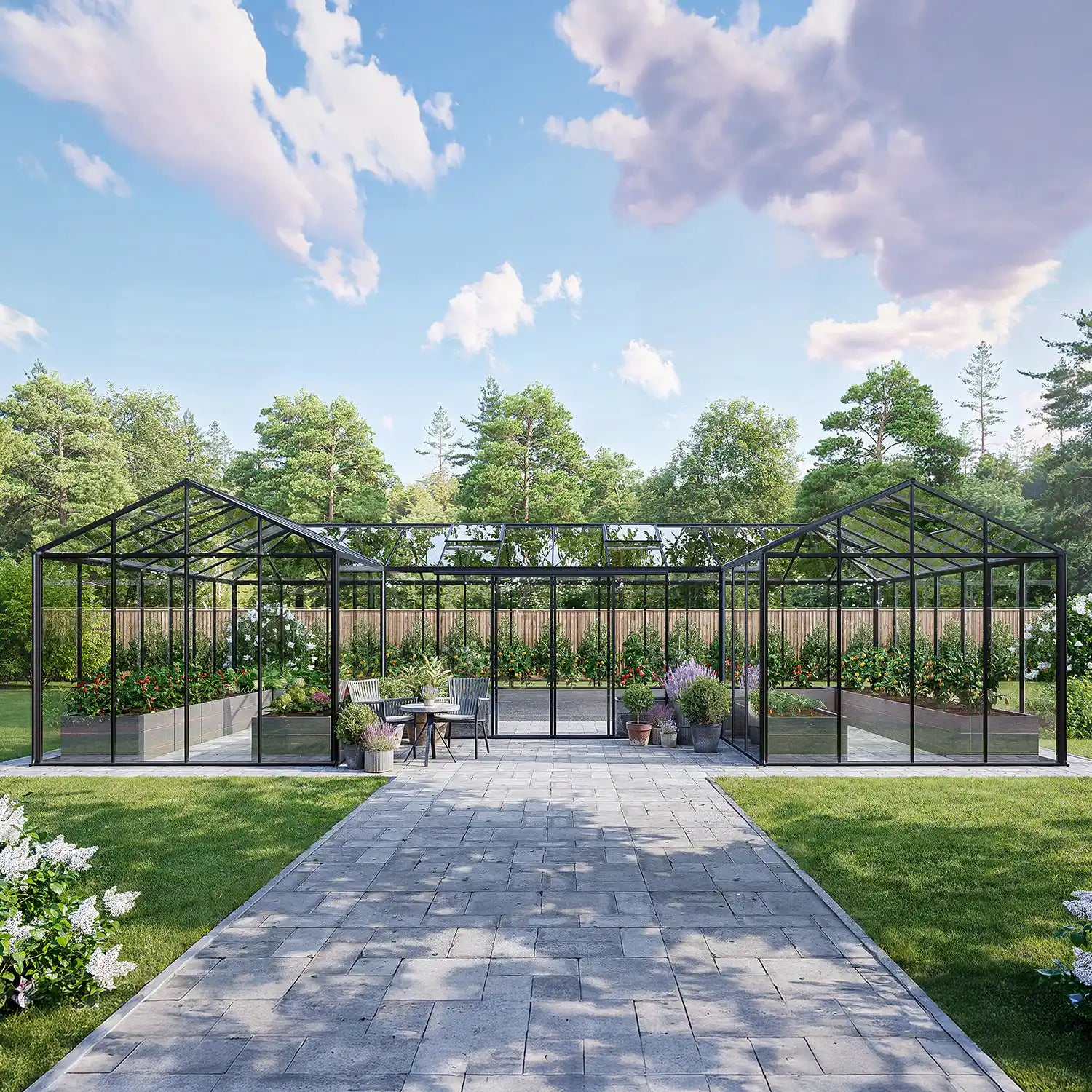Serre de Jardin en Verre | La Villa