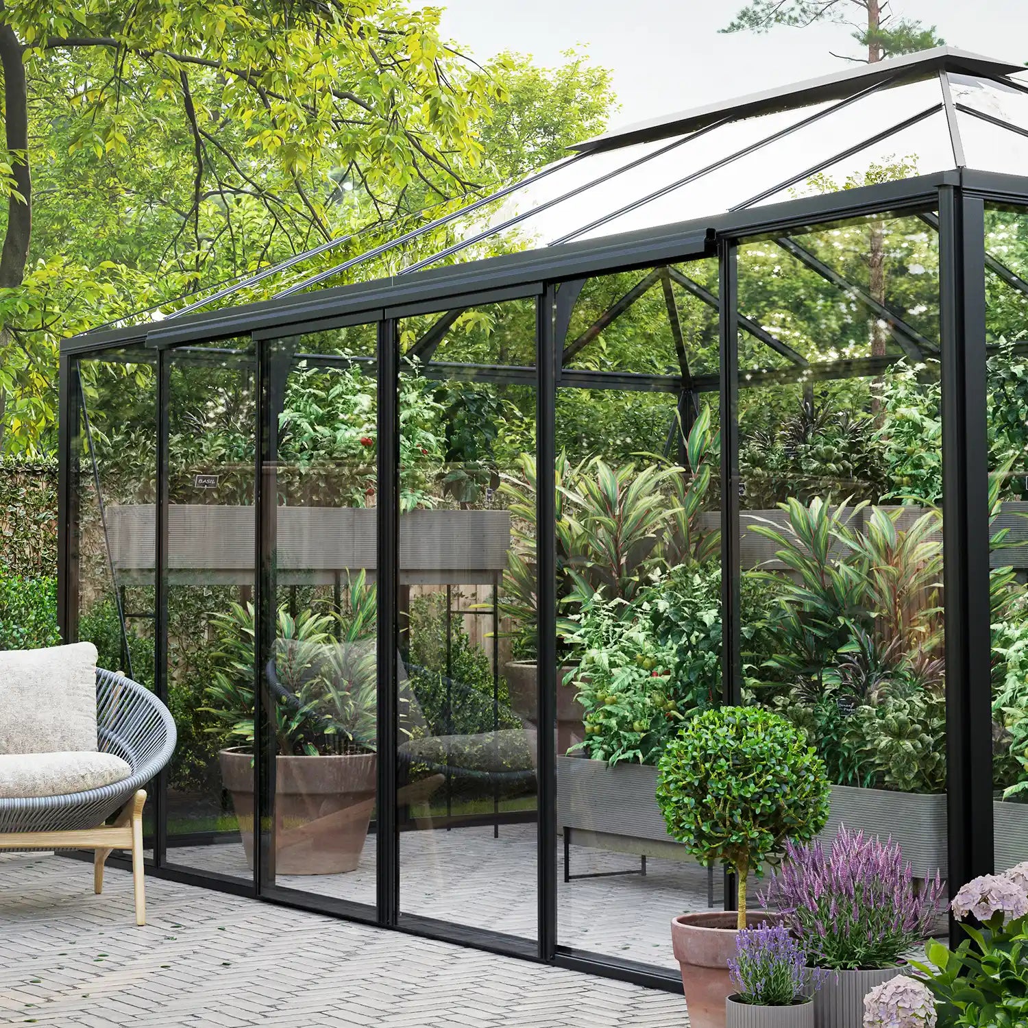 Serre de Jardin en Verre | La Résidence