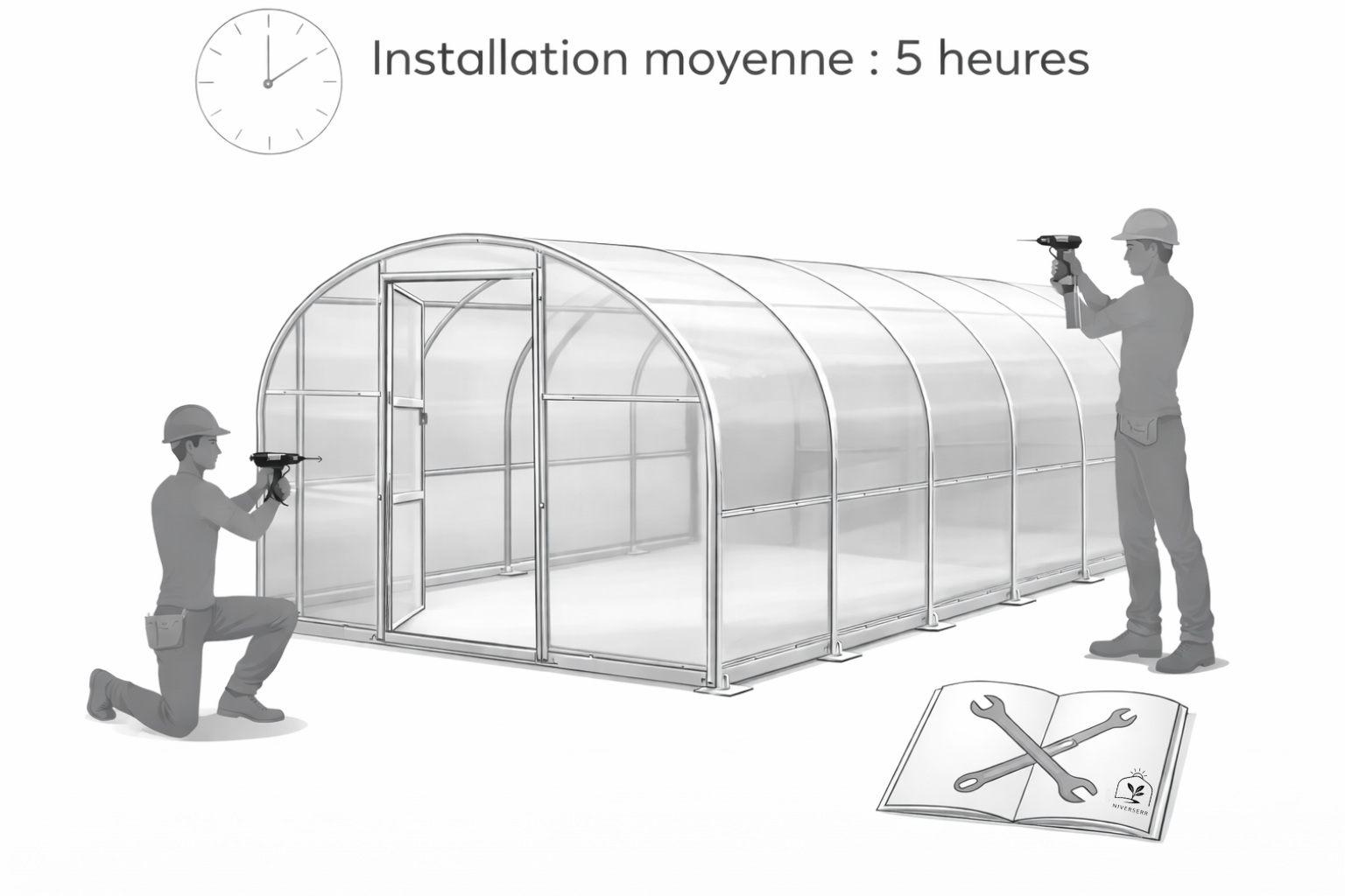 Guide d'installation Serre de jardin