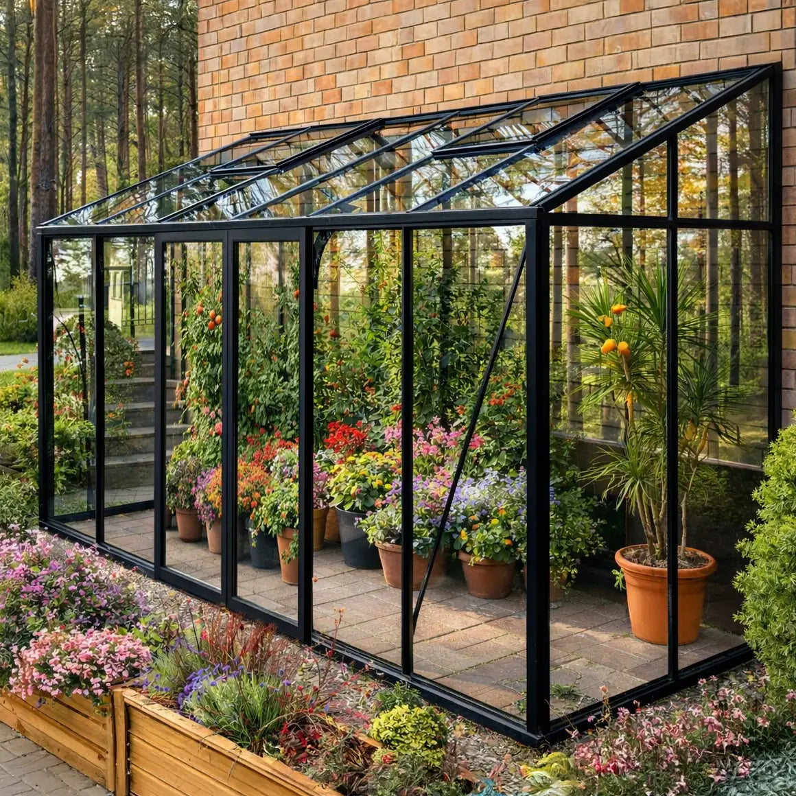 Serre de Jardin en Verre | L’Intime