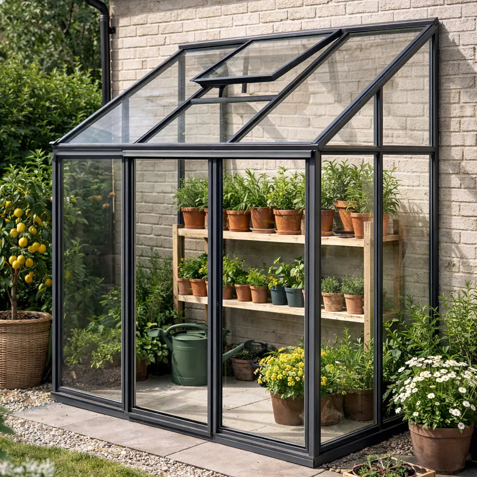 Serre de Jardin en Verre | L’Intime