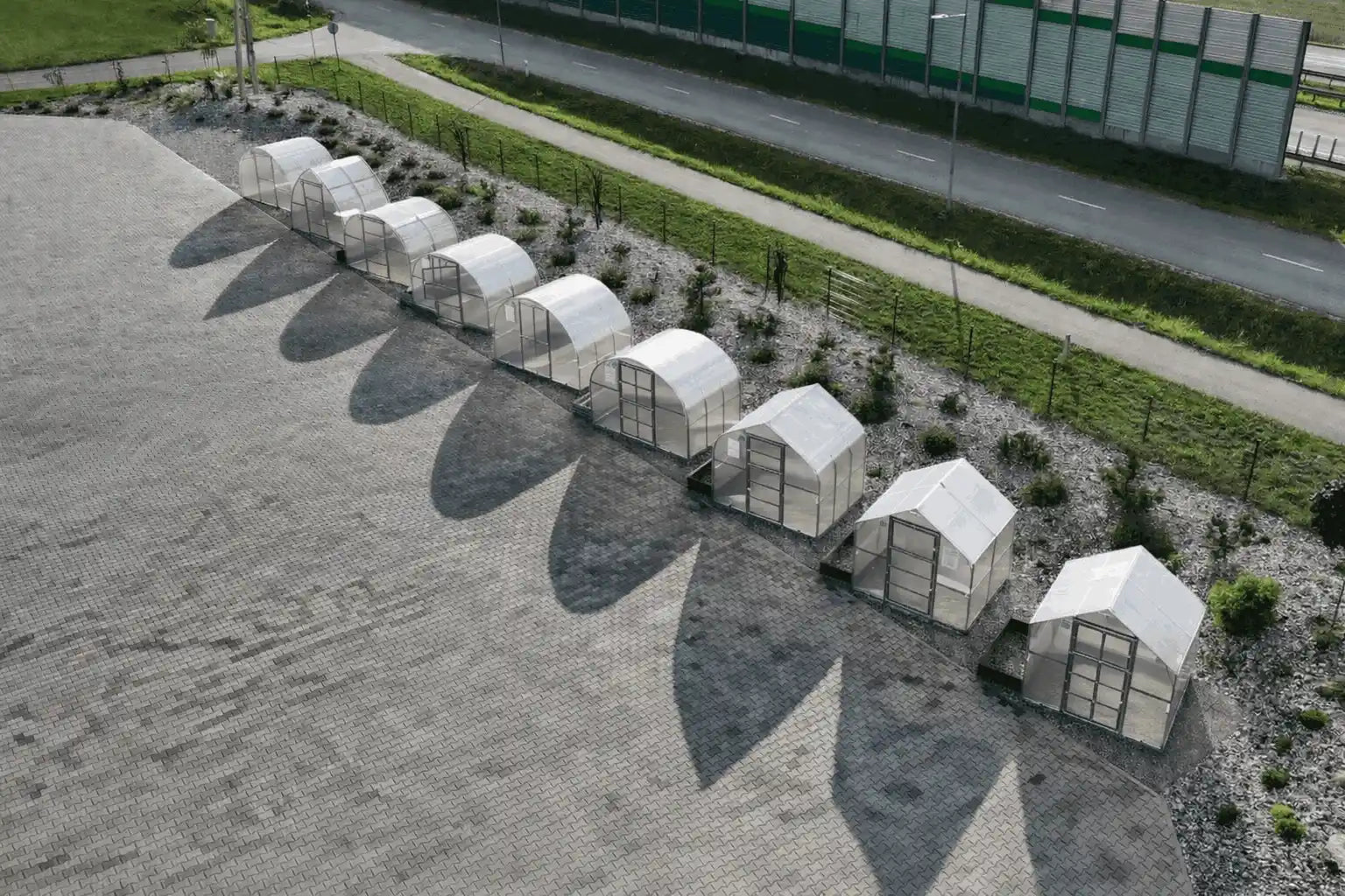 Magasin de vente de serre de jardin en polycarbonate - AtmoSerre