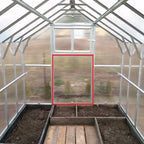 Porte supplémentaire pour serre de jardin en polycarbonate AtmoSerre