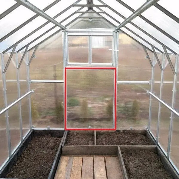 Porte supplémentaire pour serre de jardin en polycarbonate AtmoSerre