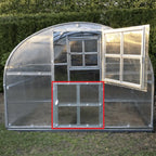 Porte supplémentaire pour serre de jardin en polycarbonate AtmoSerre