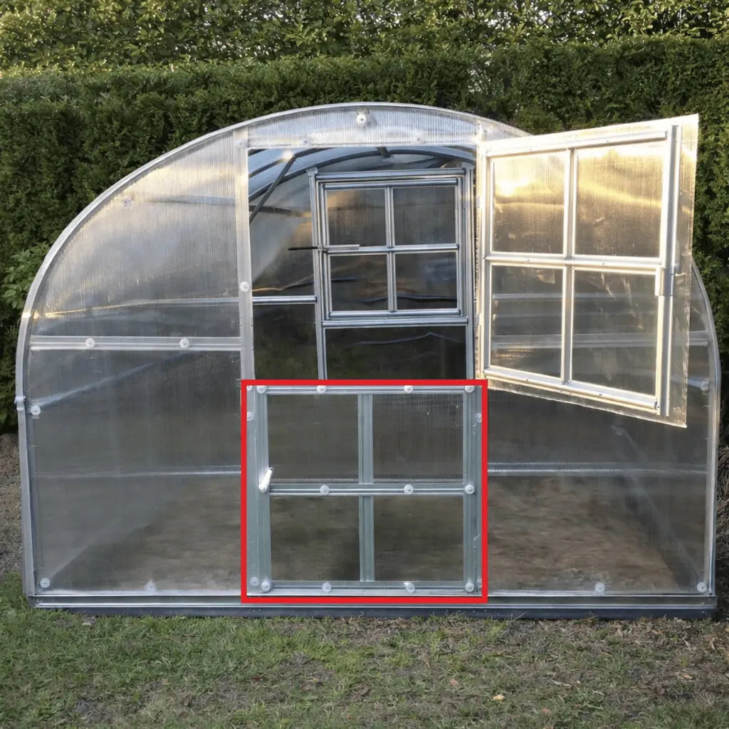 Porte supplémentaire pour serre de jardin en polycarbonate AtmoSerre