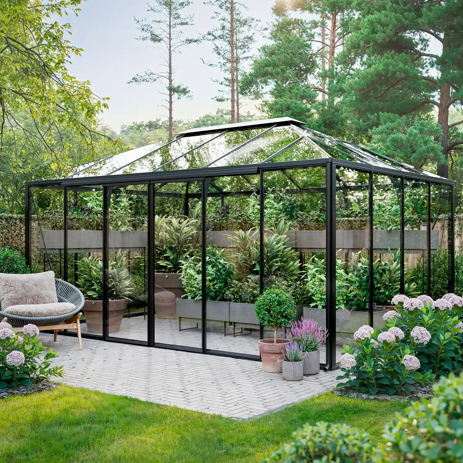 Serre de Jardin en Verre | La Résidence