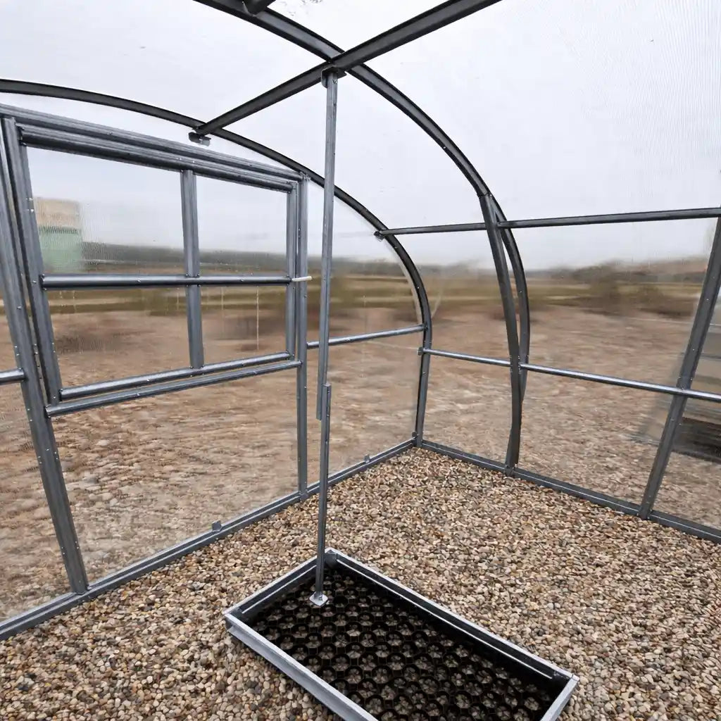 Renfort télescopiques pour serre de jardin en polycarbonate AtmoSerre