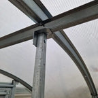 Renfort télescopiques pour serre de jardin en polycarbonate AtmoSerre