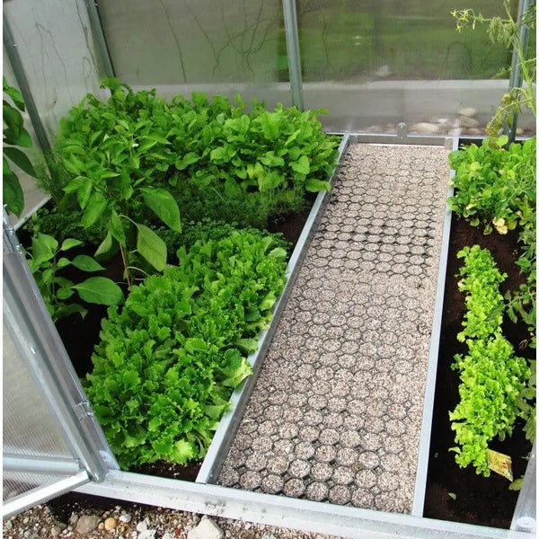 Séparateur d’allée pour serre de jardin en polycarbonate - AtmoSerre