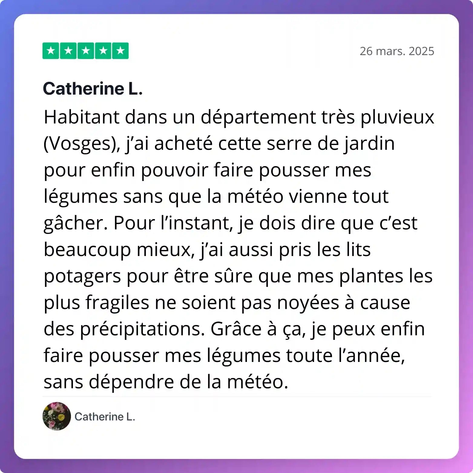 Serre de jardin pour faire pousser des légumes