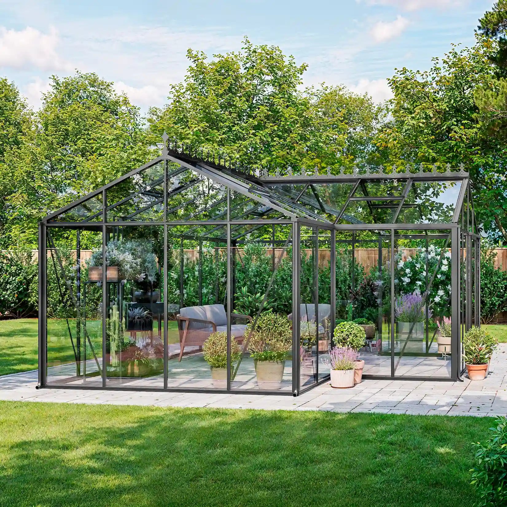 Serre de Jardin en Verre | La Demeure