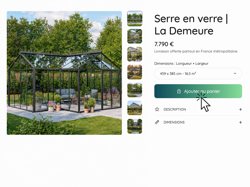Vous commandez en ligne