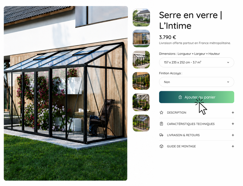 Vous commandez en ligne