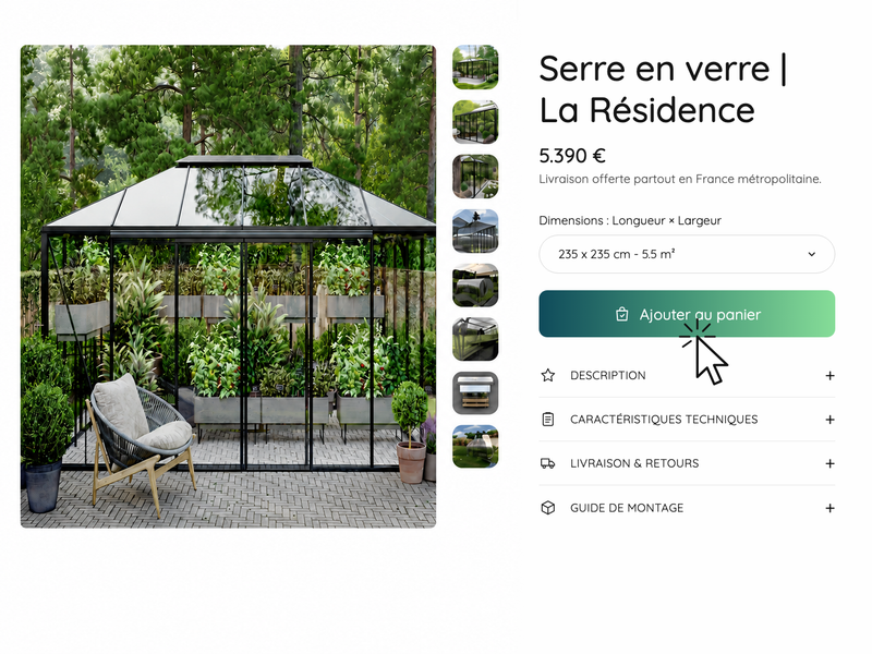 Vous commandez en ligne