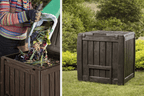 Composteur de jardin robuste et pratique 340 litres