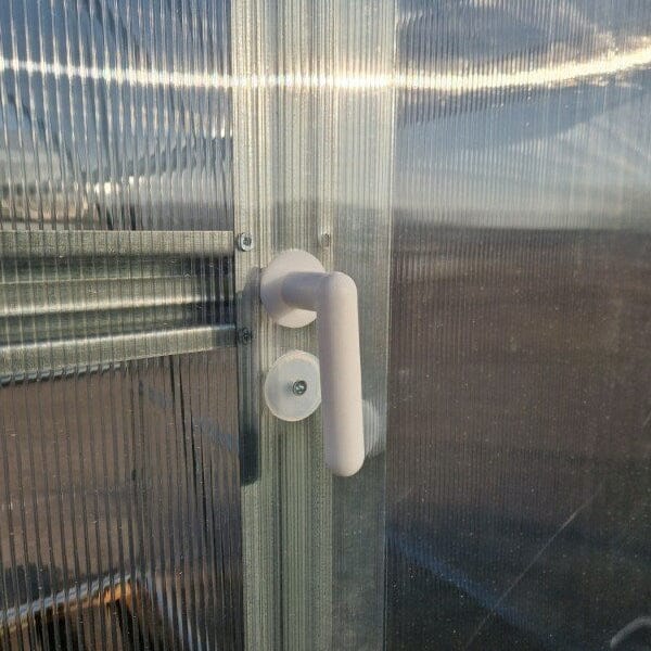 Serre de jardin polycarbonate compacte