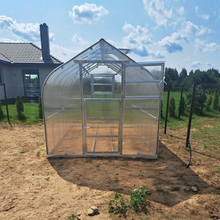 Serre de jardin polycarbonate contemporaine