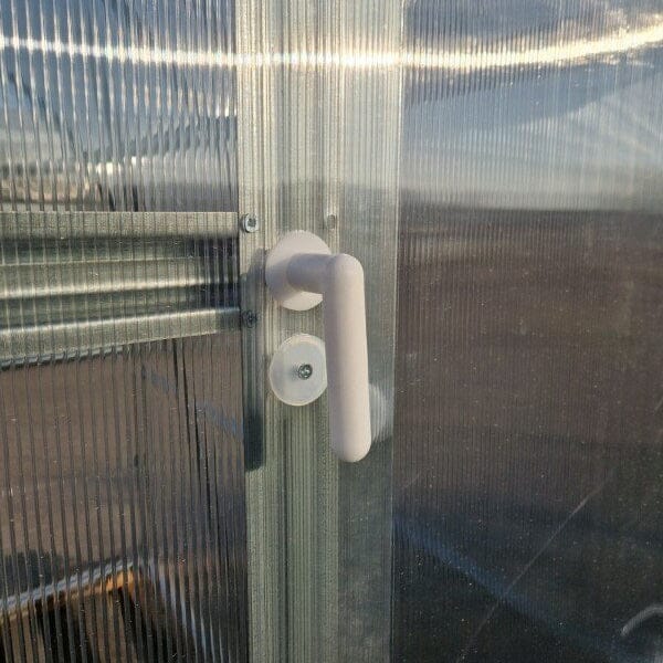 Poignée Serre de jardin polycarbonate flèche